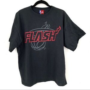 Miami Heat Majestic Men #3 Dwayne Wade T’Shirt NBA
